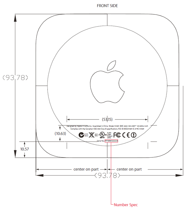 new apple tv 3 2 New, smaller Apple TV 3,2 with A5X chip outed by the FCC