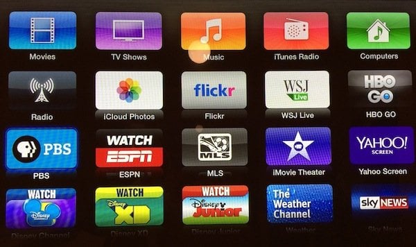 New Apple TV update brings Yahoo Screen app, PBS, and more