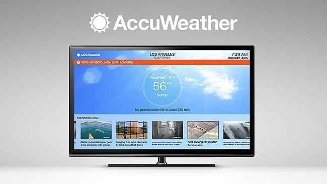 New AccuWeather app for Apple TV 4 revolutionizes the weather viewing experience
