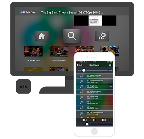 Air Media Center updated with Apple TV support