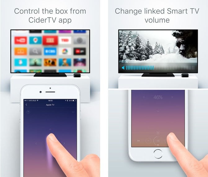 Control your Apple TV from your iPhone with CiderTV app