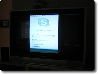 Skype on Apple TV