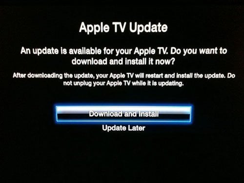 apple tv 2g 4.2.1 software update