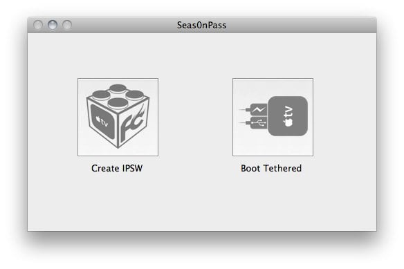 Cómo hacer jailbreak al Apple TV 2 5.2.1 (iOS 6.1.3) utilizando SeasOnPass Mac & Windows)