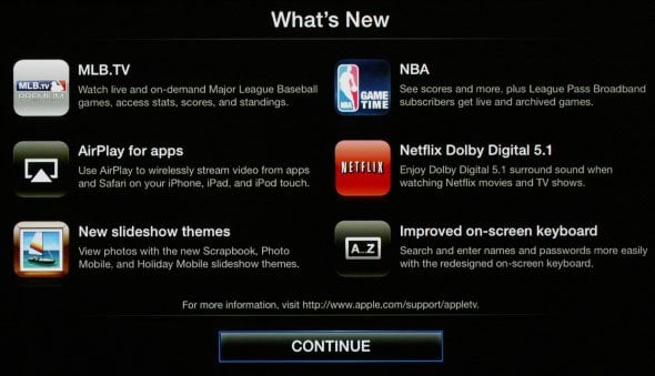 Apple TV 2 Software Update 4.2