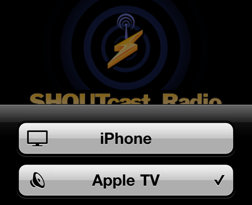 SHOUTcast Radio App Updated to Support AirPlay