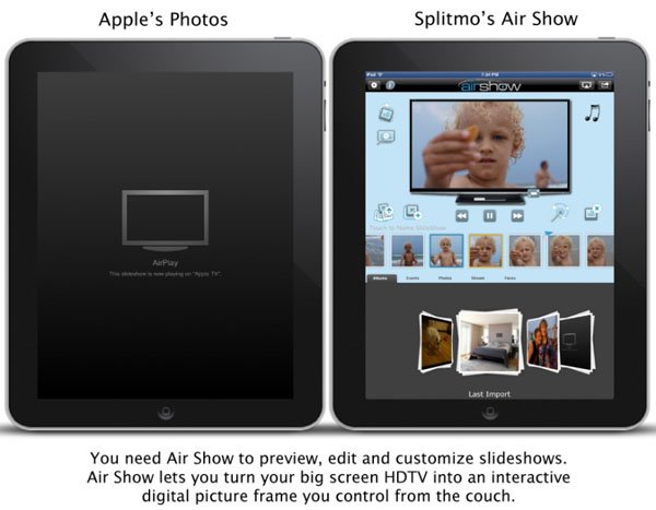 Air Show iOS App Apple TV