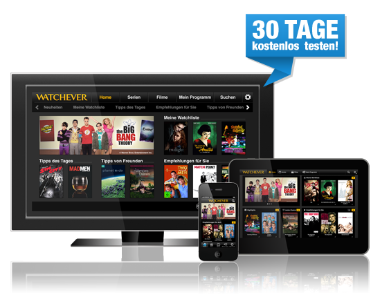 watchever video service on apple tv in Germany
