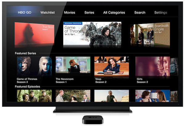 Apple TV software update 5.3 adds HBO GO, WatchESPN, SkyNews & more