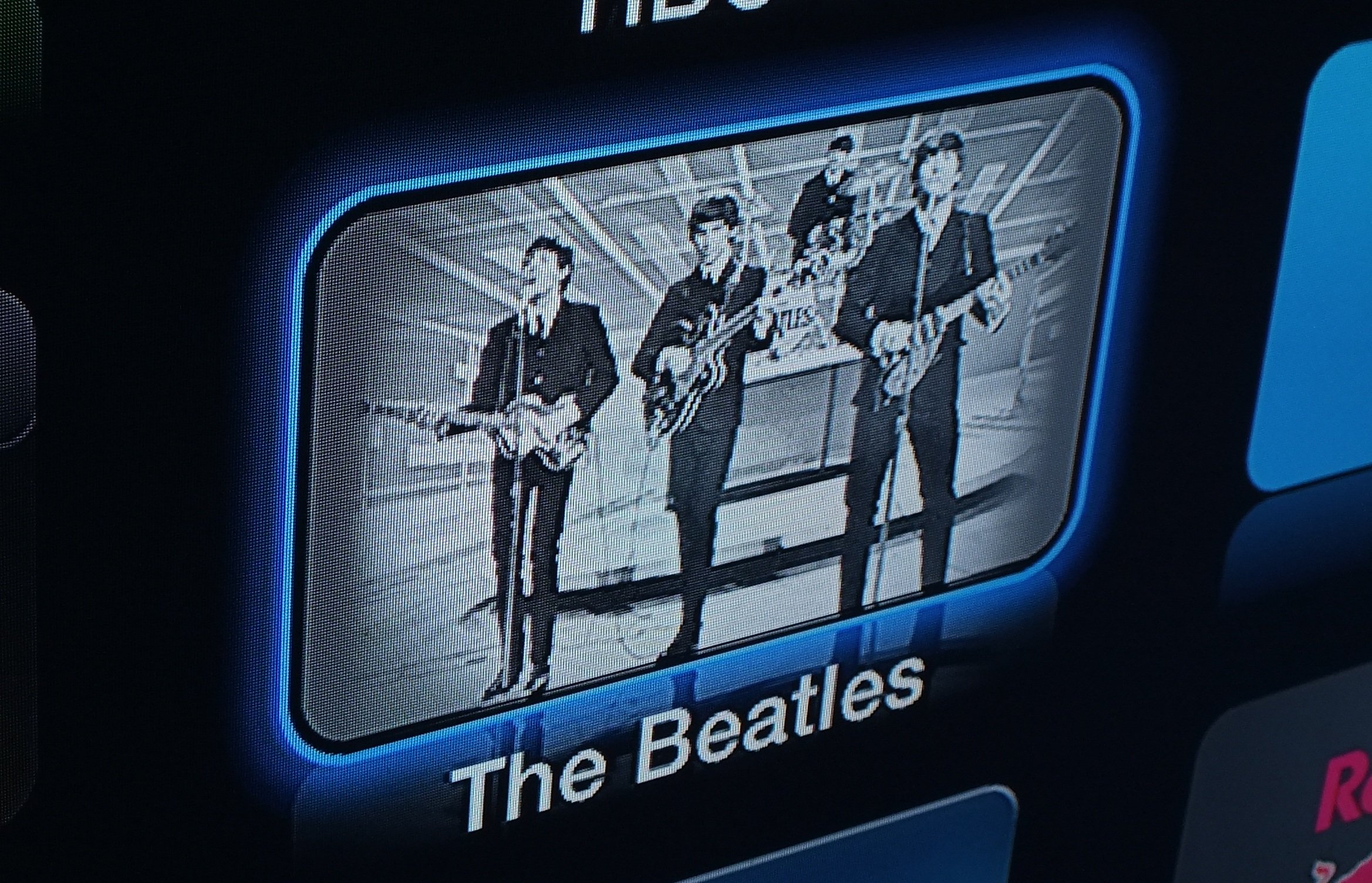 The Beatles channel on Apple TV