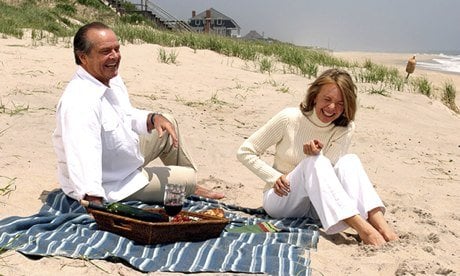 Jack Nicholson and Diane Keaton in Somethings Gotta Give