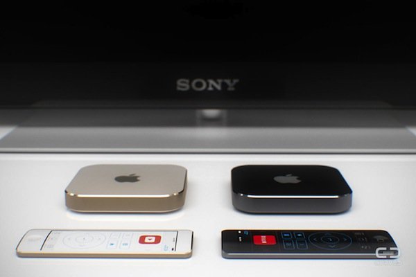 New Apple TV 4 Apple TV touch with redesigned, rechargeable touch-based remote