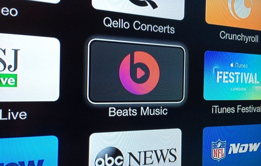 Beats Music on Apple TV