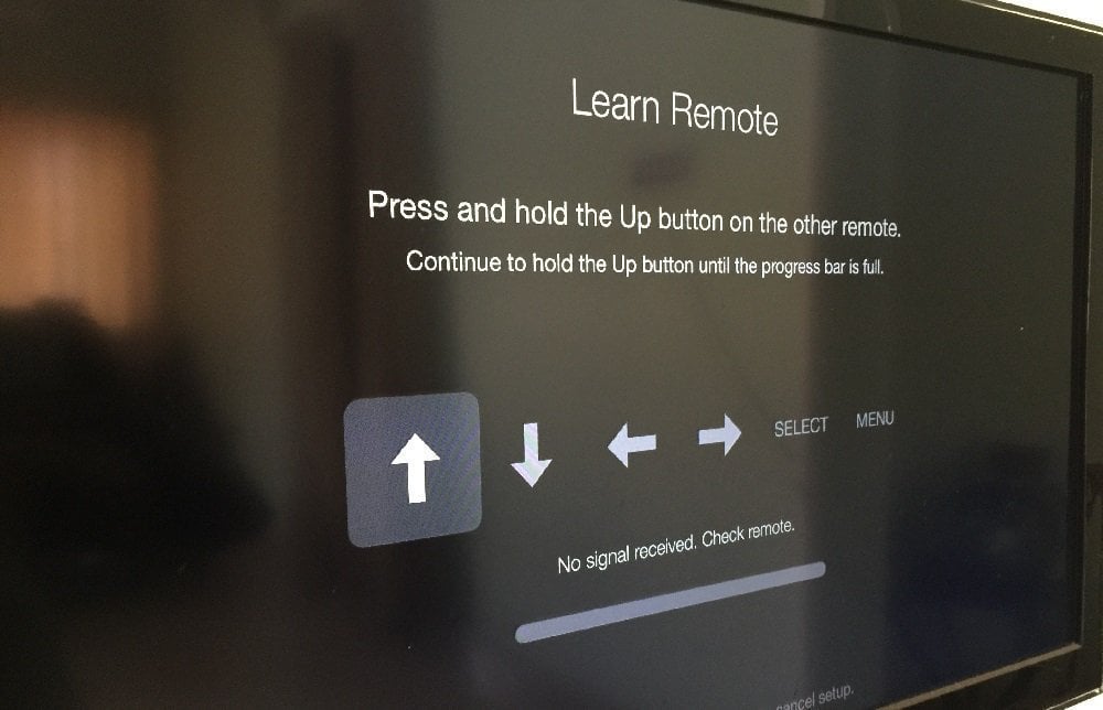 Apple TV Remote Configuration