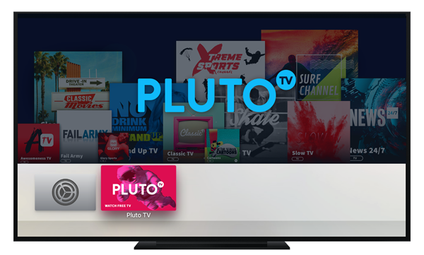 Pluto TV lands on Apple TV 4