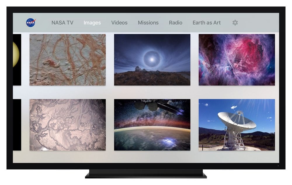 NASA launches official Apple TV 4 app with live streaming from ISS