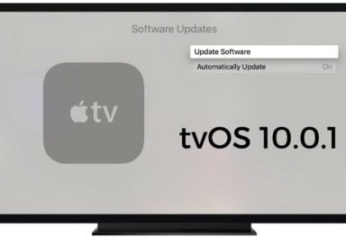 tvOS 10.0.1 Update
