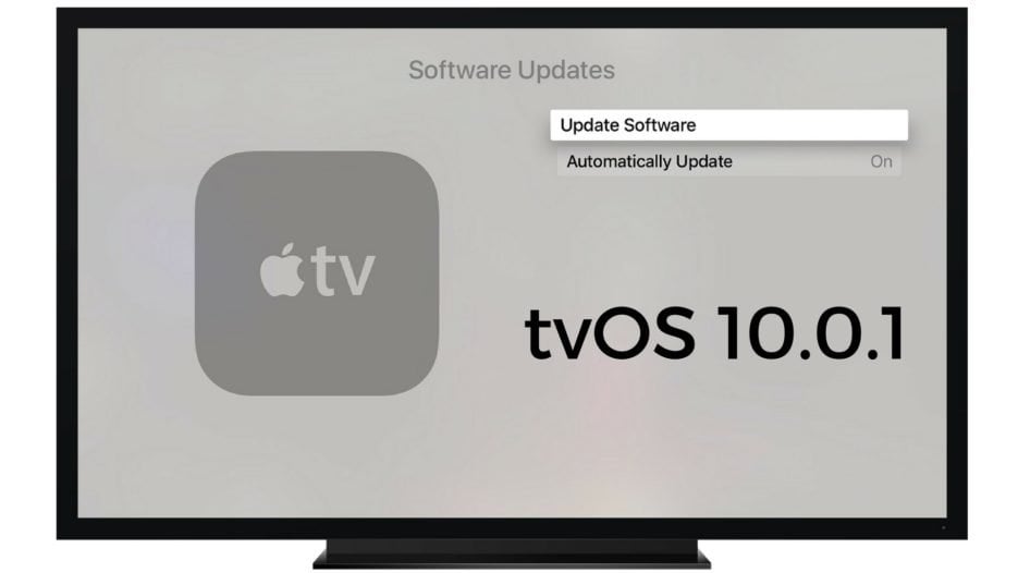 tvOS 10.0.1 Update