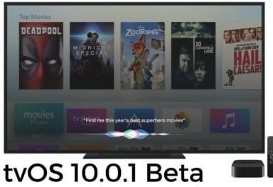 tvOS 10.0.1 Beta