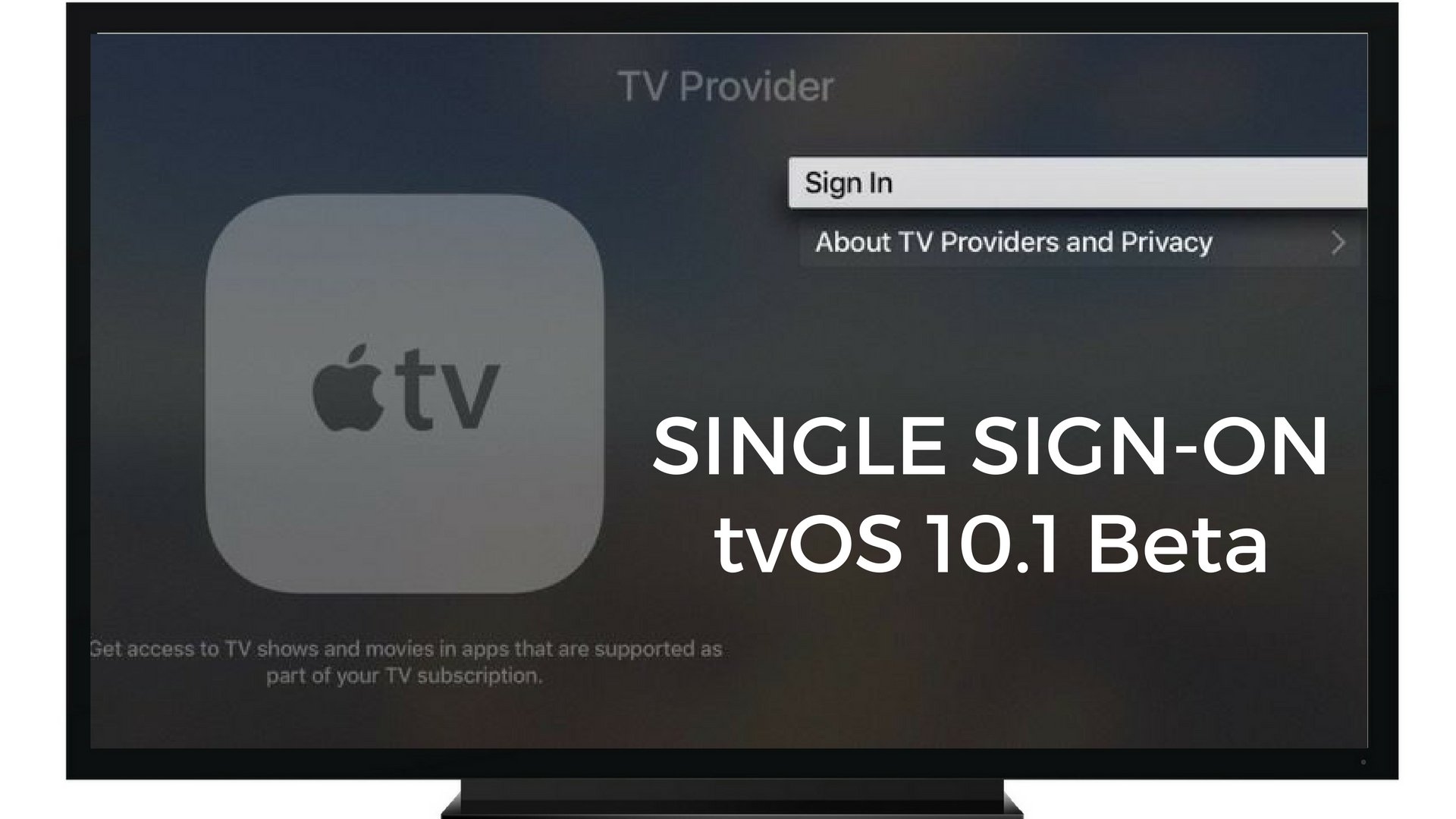  Apple、tvOS 10.1の4番目のベータ版を開発者に提供