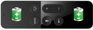 Apple TV remote charge time